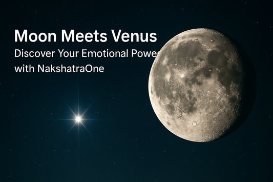 Moon conjunct Venus emotional astrology chart β NakshatraOne