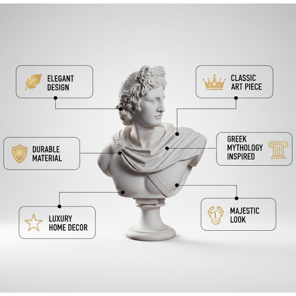 Classical Marble Bust Sculpture