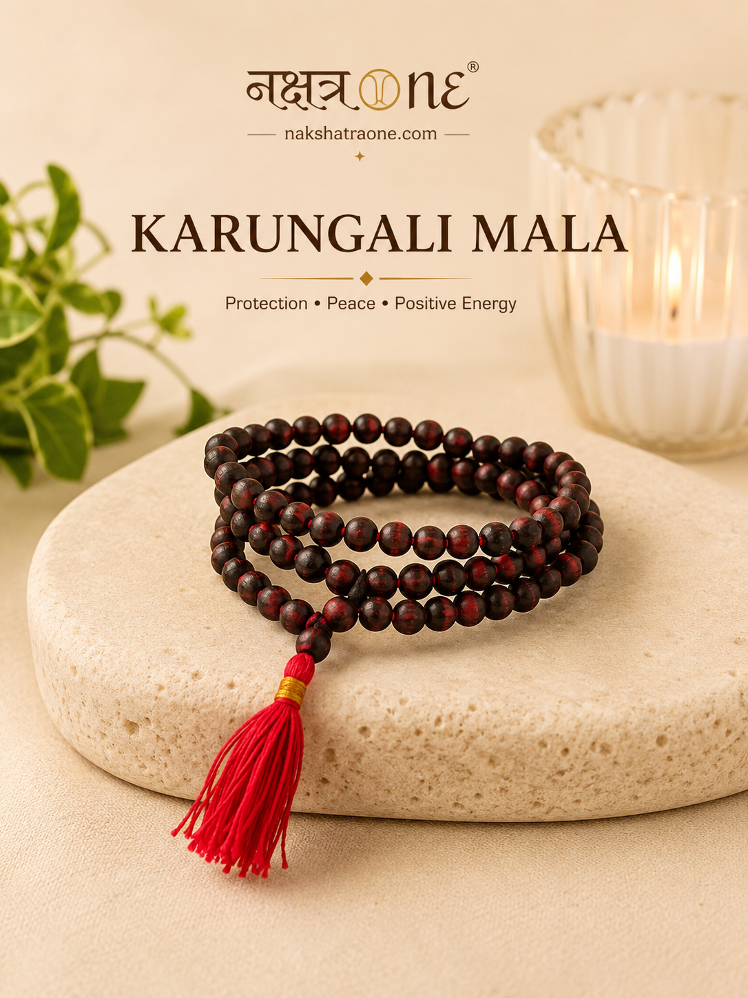 Original Karungali Mala for Protection