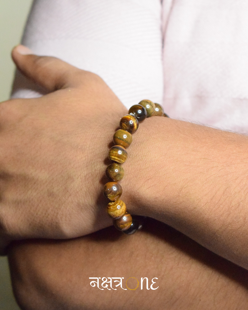 Best Tiger Eye Bracelet for Success, Luck & Positivity