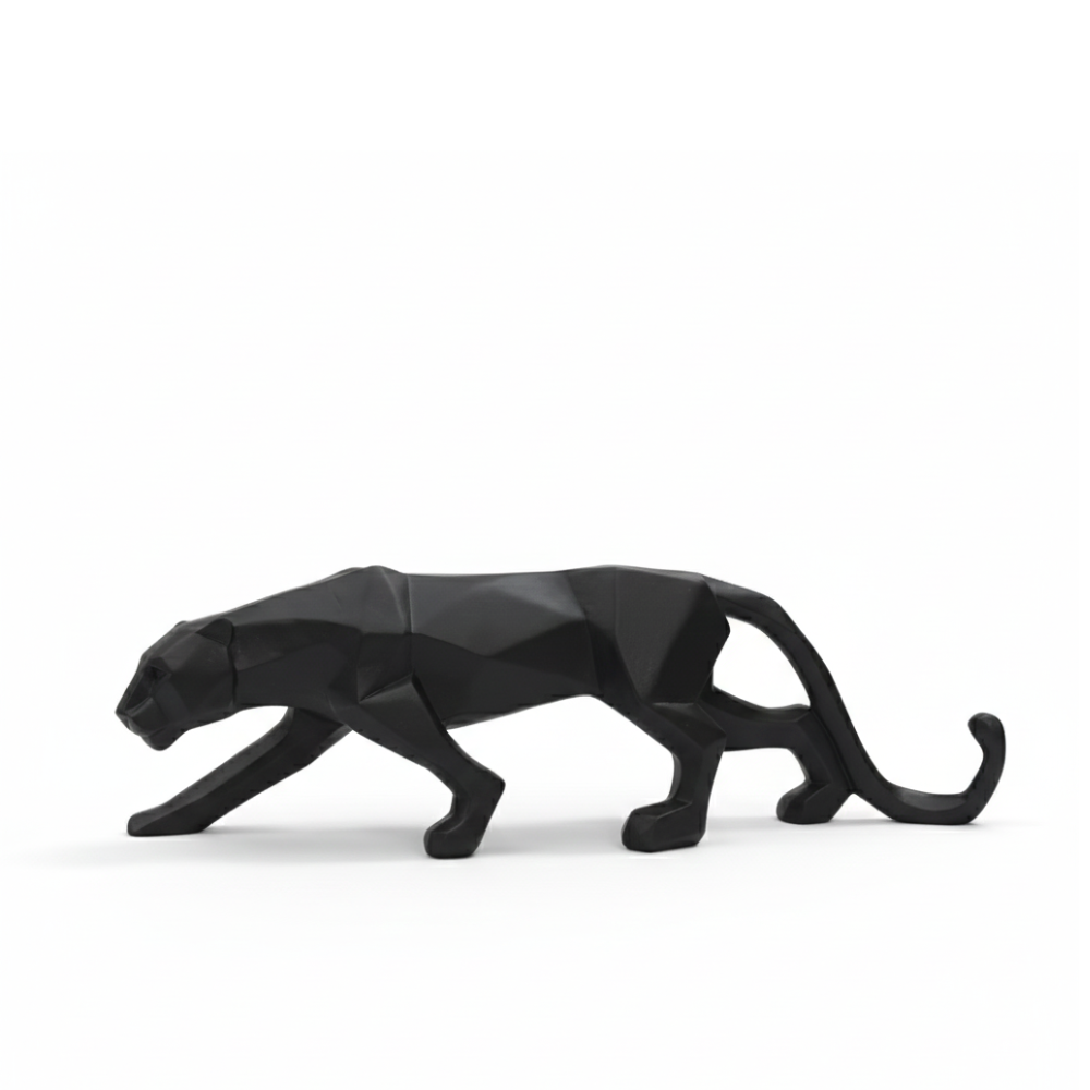 Matte Black Panther Showpiece