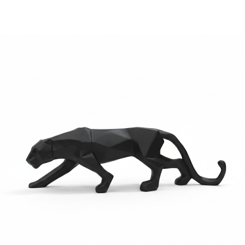 Matte Black Panther Showpiece