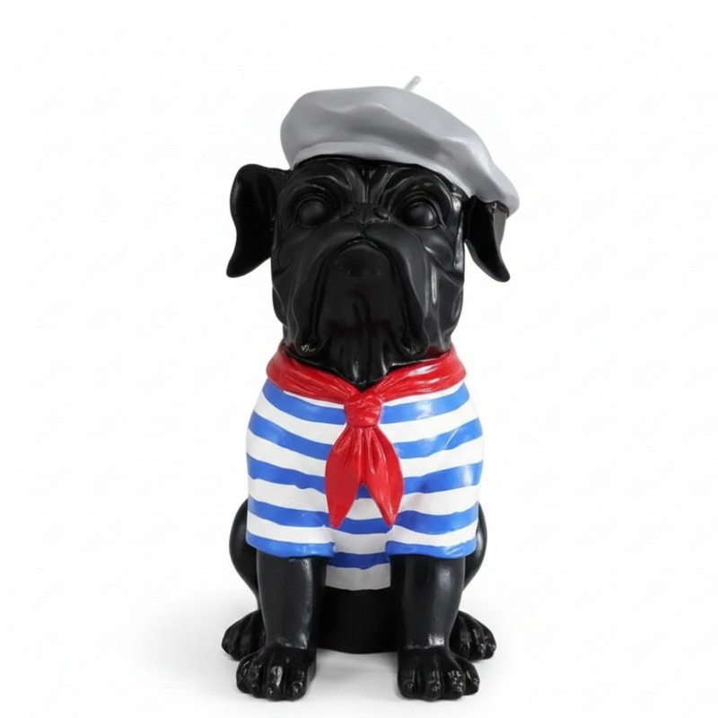 French Style Dog Showpiece