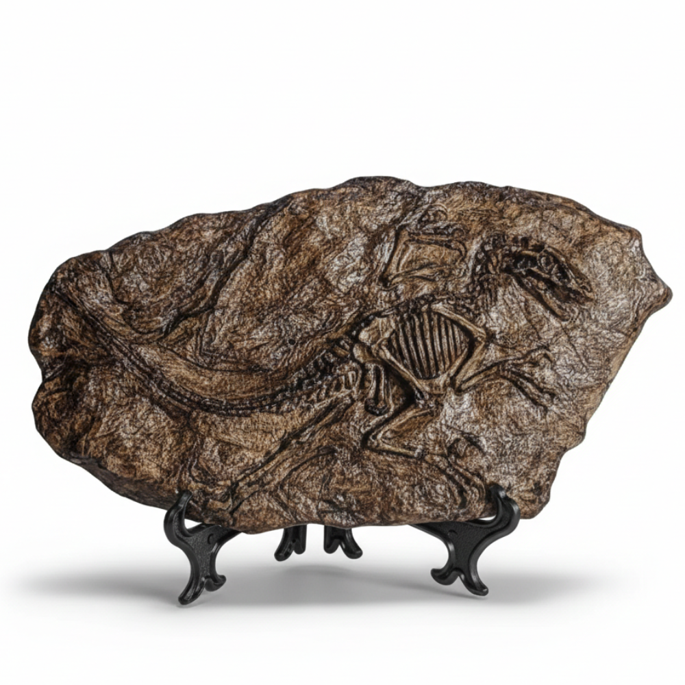 Dinosaur Fossil Stone Art Showpiece