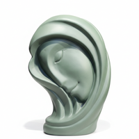 Tranquil Muse Abstract Face Sculpture
