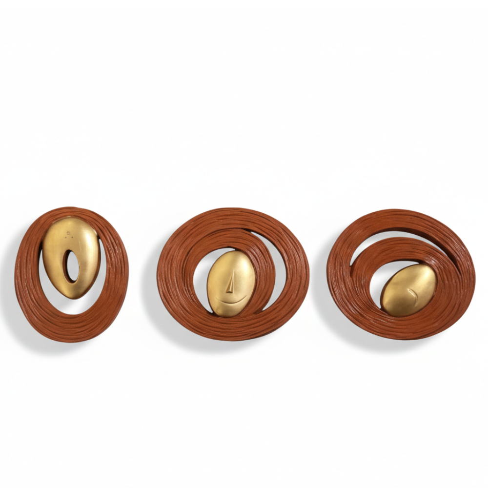 Abstract Face Wall Art Panels