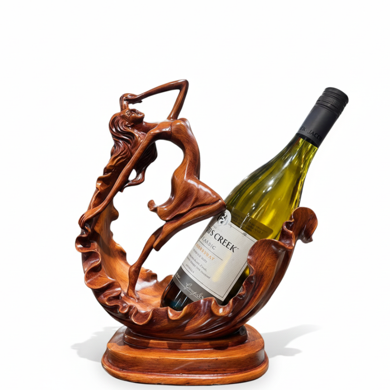 Wine Bottle Holder Showpiece