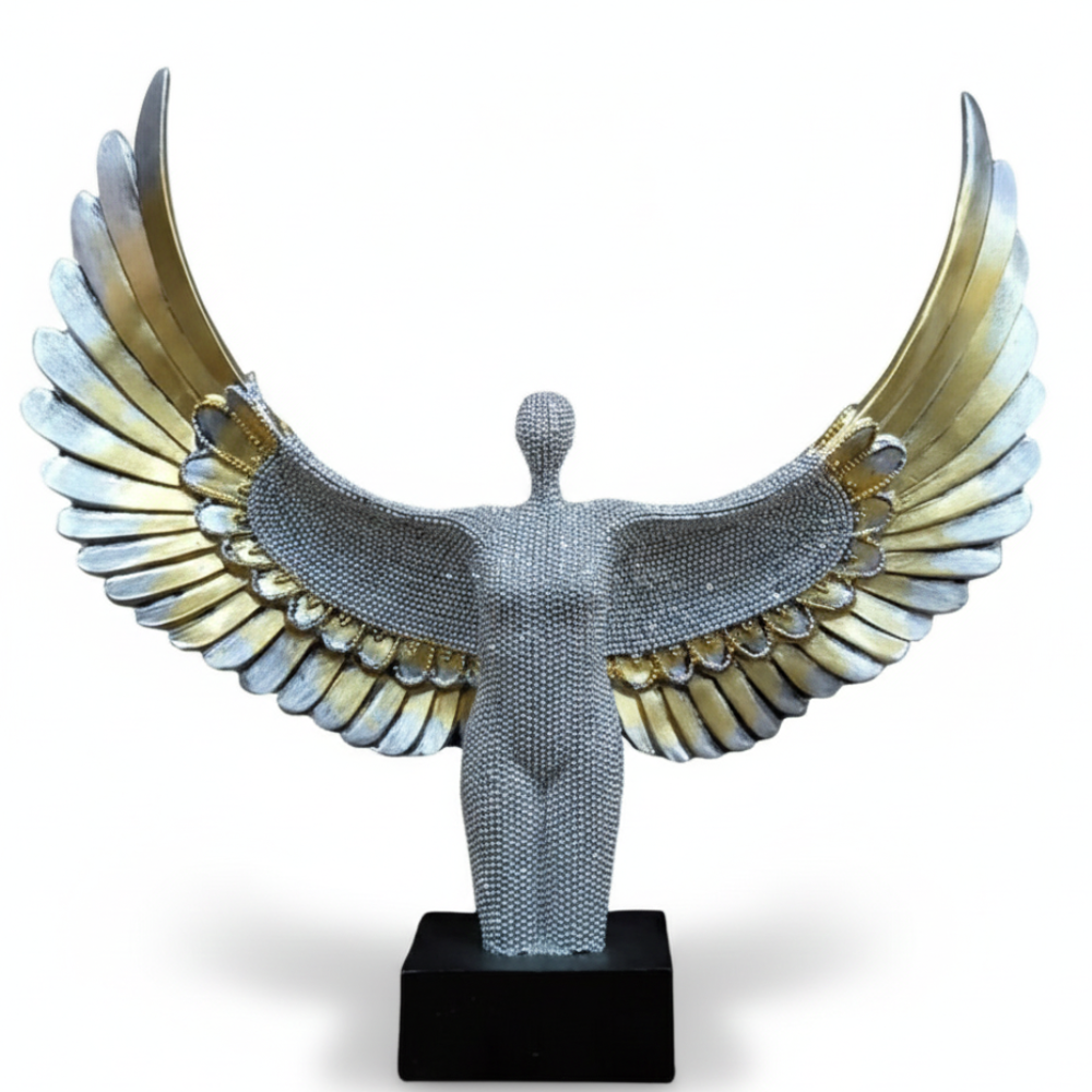 Luxury Angel Wing Human Sculpture