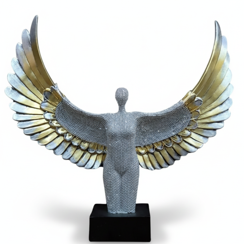 Luxury Angel Wing Human Sculpture