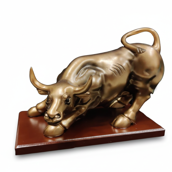 Golden Bull Showpiece