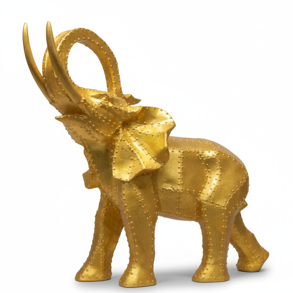 Luxury Gold Elephant Showpiece