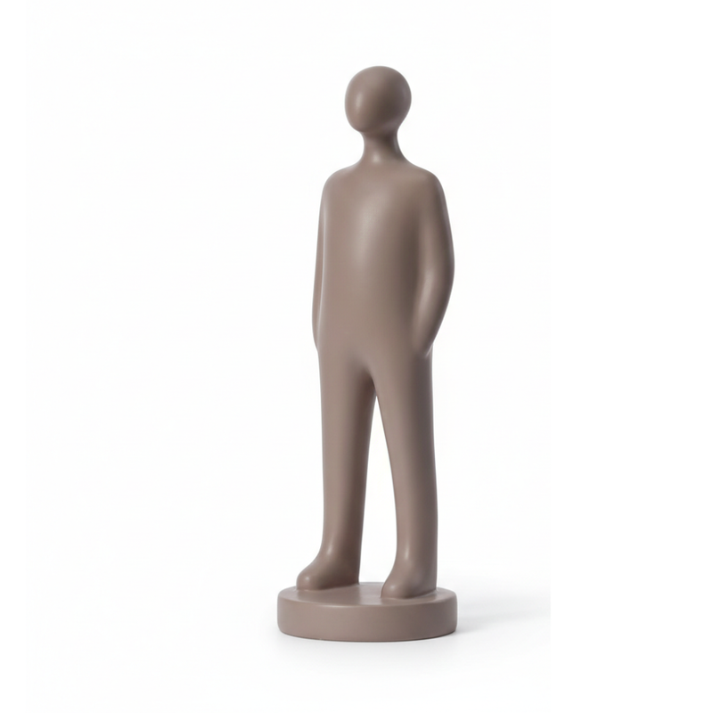 Minimalist Bookends & Standing Figurine