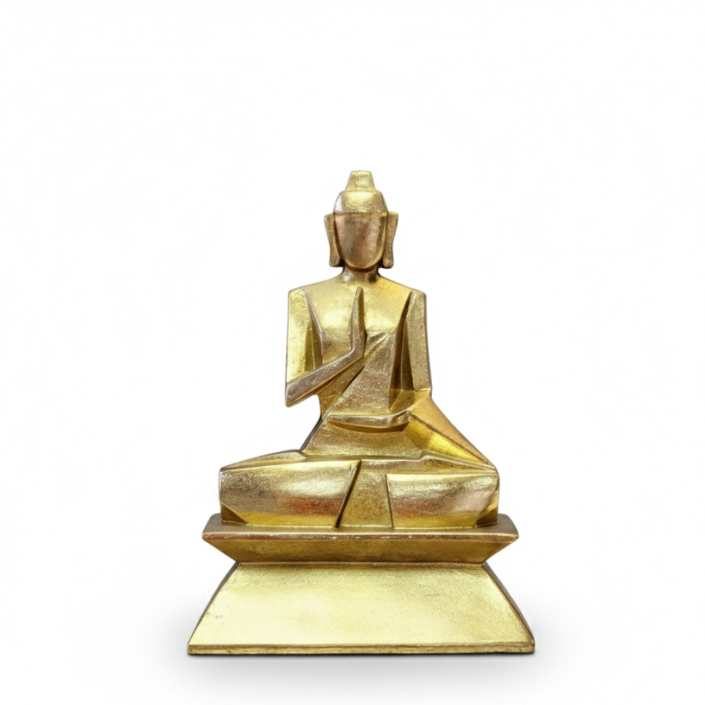 Golden Buddha Statue Sculpture