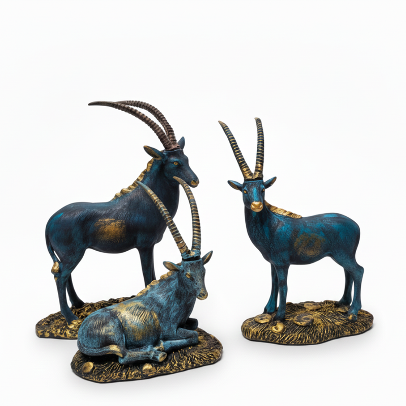 Decorative Antelope Showpiece