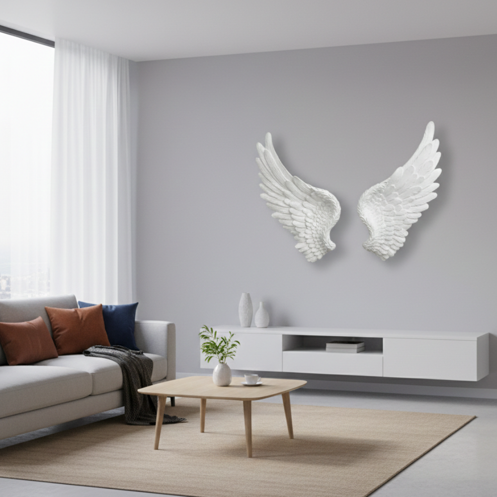 Angel Wings Decorative Showpiece