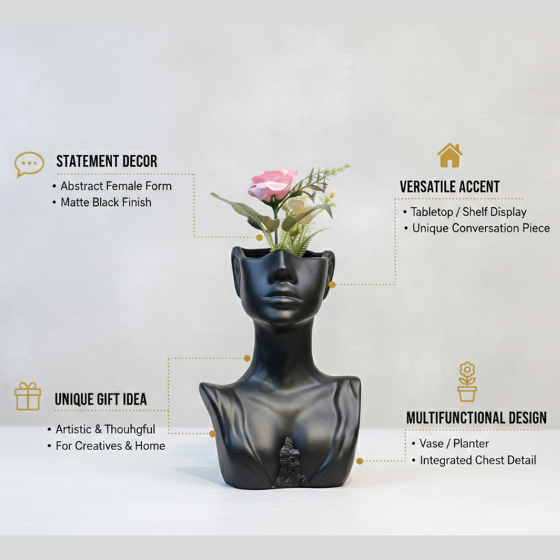 Modern Abstract Face Planter