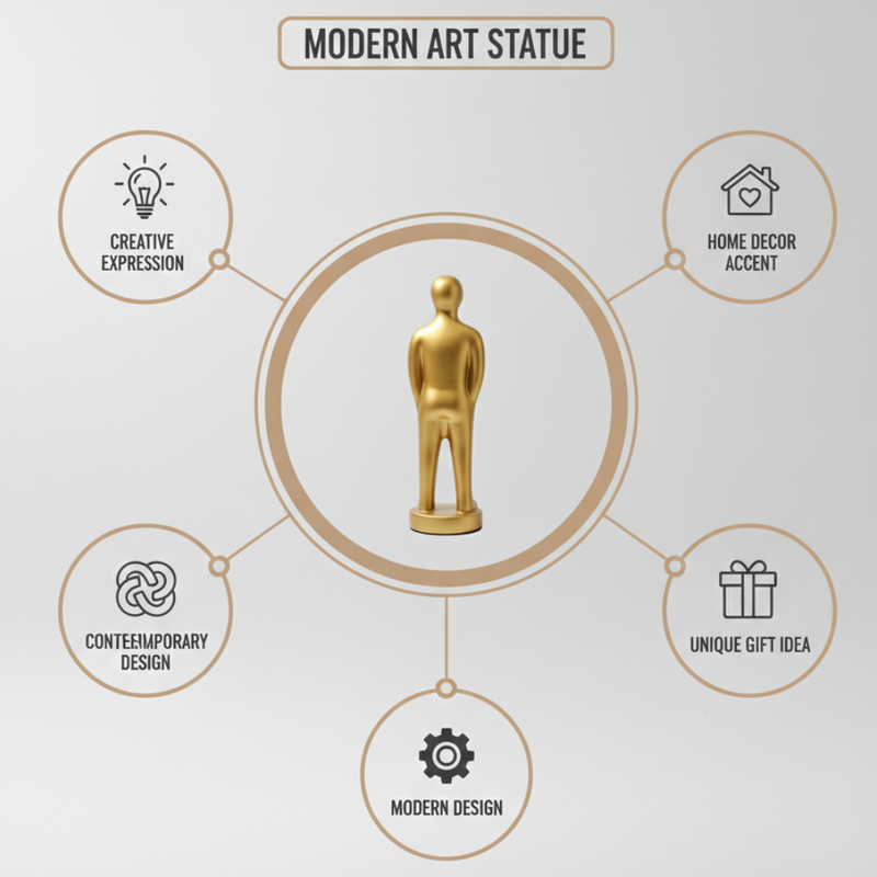 Modern Abstract Humanoid Decor