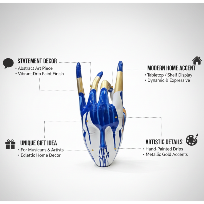 Modern Abstract Hand Showpiece