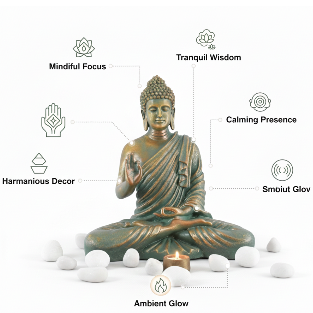 Serene Meditation Buddha Statue