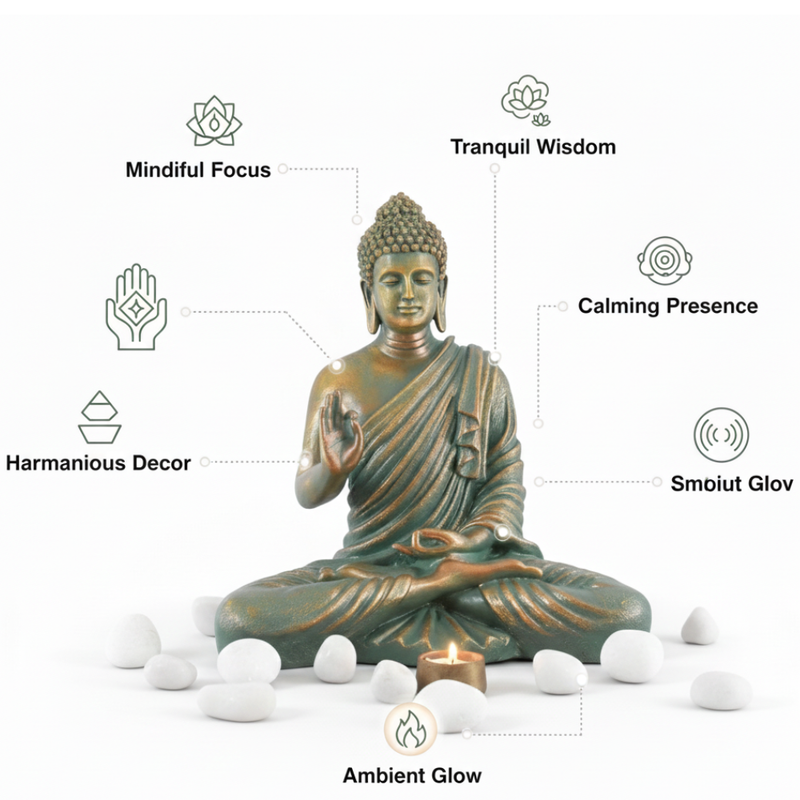 Serene Meditation Buddha Statue
