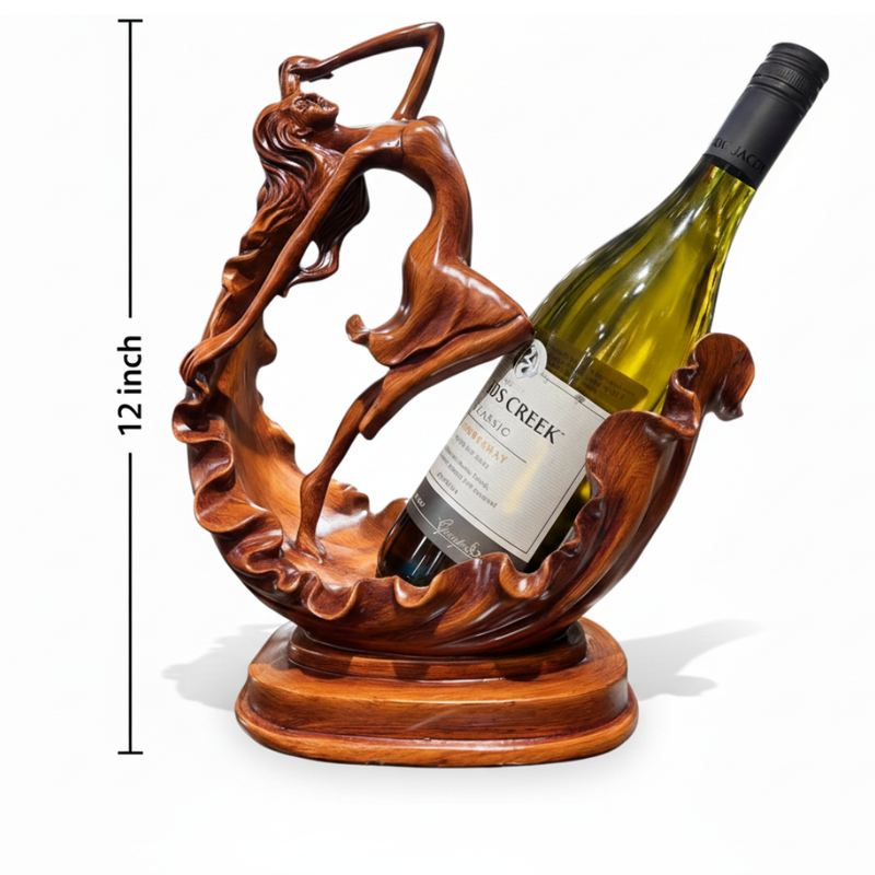 Wine Bottle Holder Showpiece