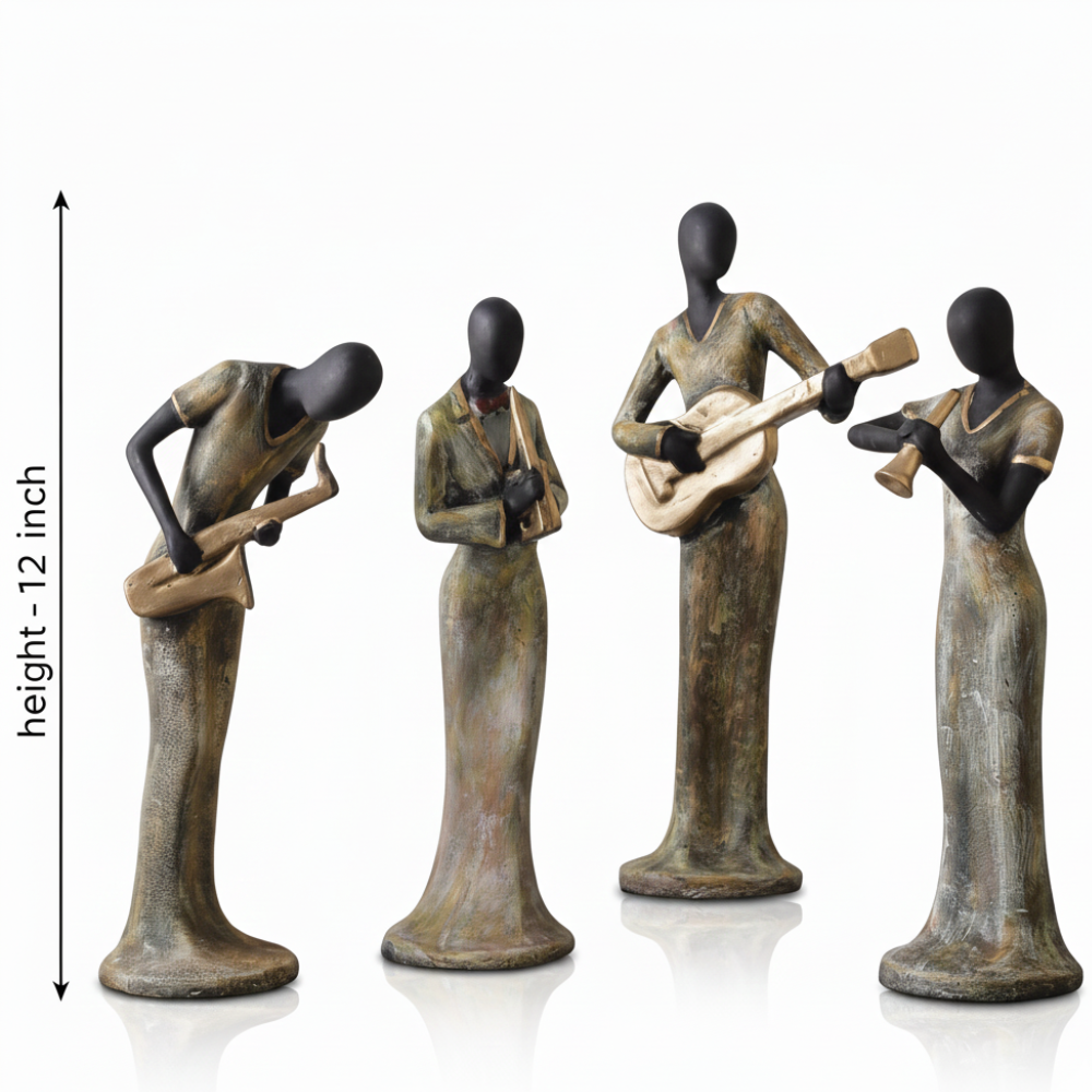 Musical Band Figurine Showpiece