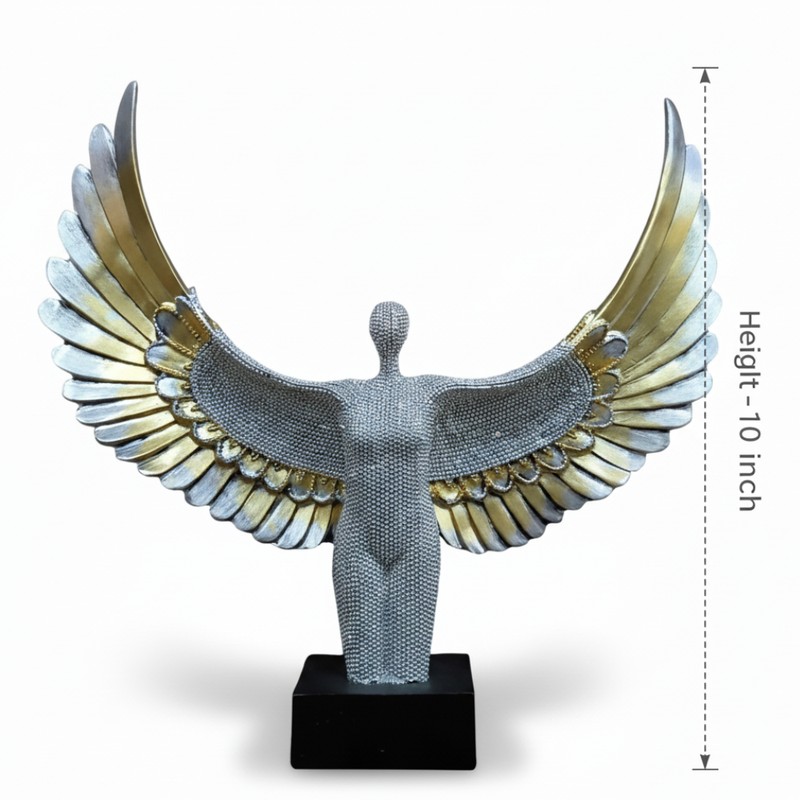 Luxury Angel Wing Human Sculpture