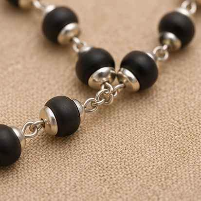 Black Tulsi Mala