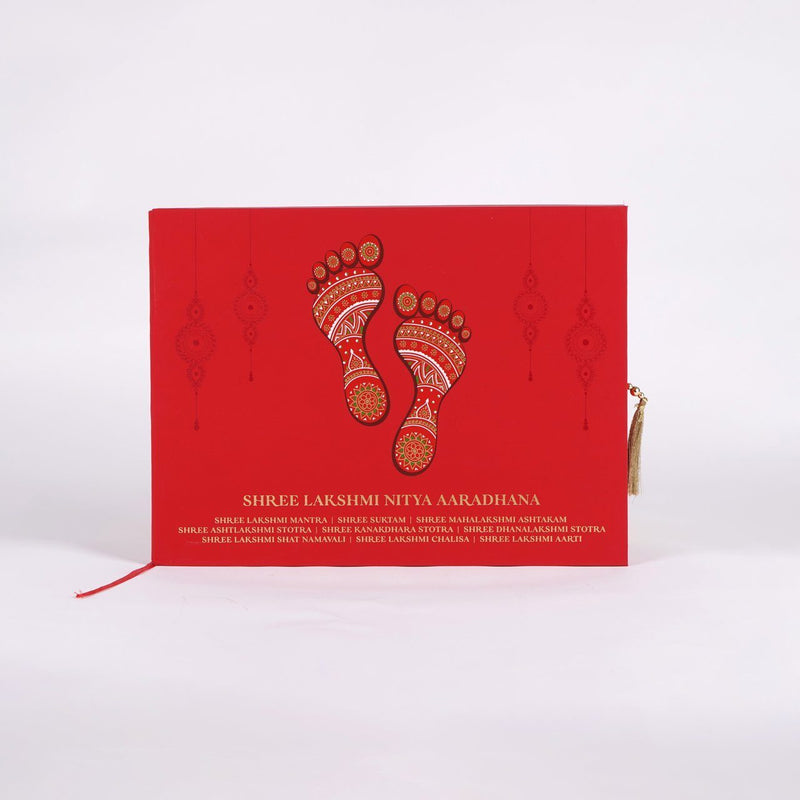 Sacred Hymns of Lakshmi | Shree Lakshmi Nitya Aaradhana A4 Gift Edition | with Shri Suktam, Mahalakshmi Ashtakam, Lakshmi Shatnamavali, Lakshmi Chalisa