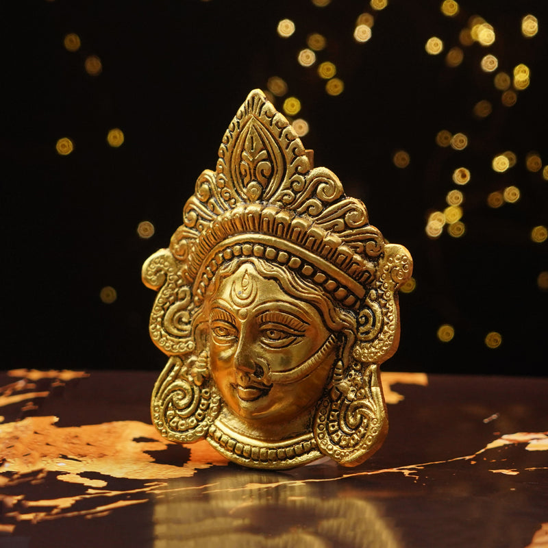 Maa Durga Face For Wall/Door Hanging 6 Inch | 195g