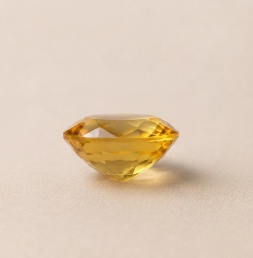 Natural Yellow Sapphire Stone