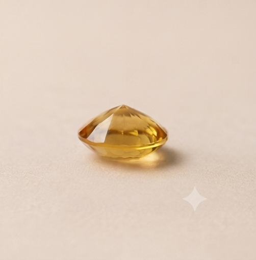 Natural Yellow Sapphire Stone