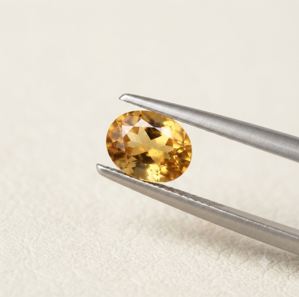 Natural Yellow Sapphire Stone