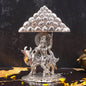 Govardhan Krishna Idol 8.5" Silver Plated | 480g