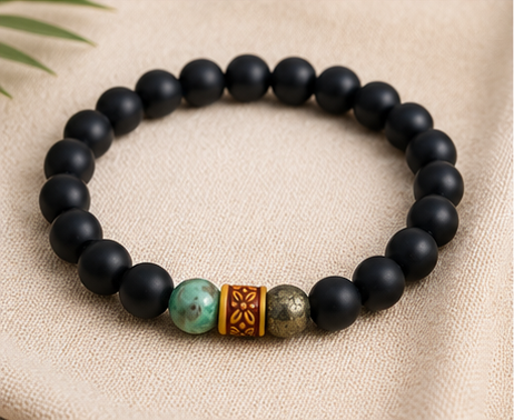 Healing Bracelet – Natural Crystal Bracelet for Positive Energy, Balance & Everyday Wellness