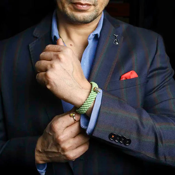 Well Deserved Recognition Crown Thread Bracelet Nakshatra one