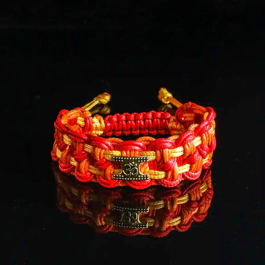 Strong Individual Kalawa Thread Inspired Aum Bracelet Nakshatra one