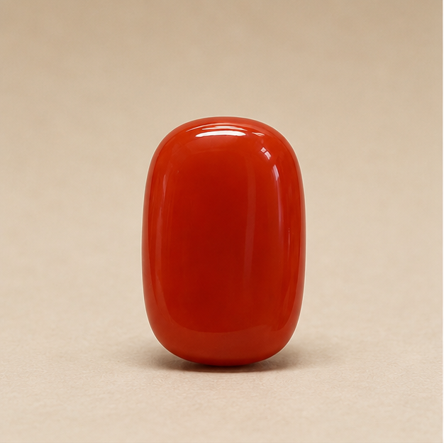 Natural Red Coral Stone image