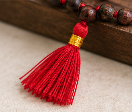 Karungali Mala – Traditional Ebony Wood Prayer Mala for Meditation, Protection & Positive Energy