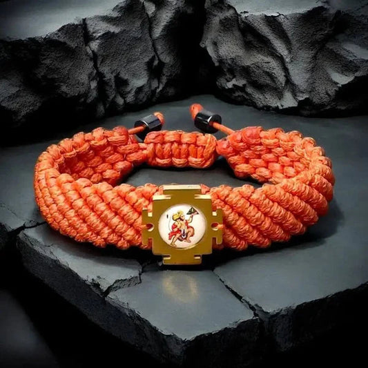Faith & Fearlessness With Kesari Hanuman Bracelet Nakshatra one
