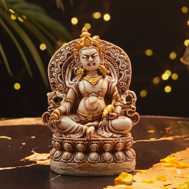 Lord Kuber Statue 4.5" | Kubera, The God of Wealth | 300g