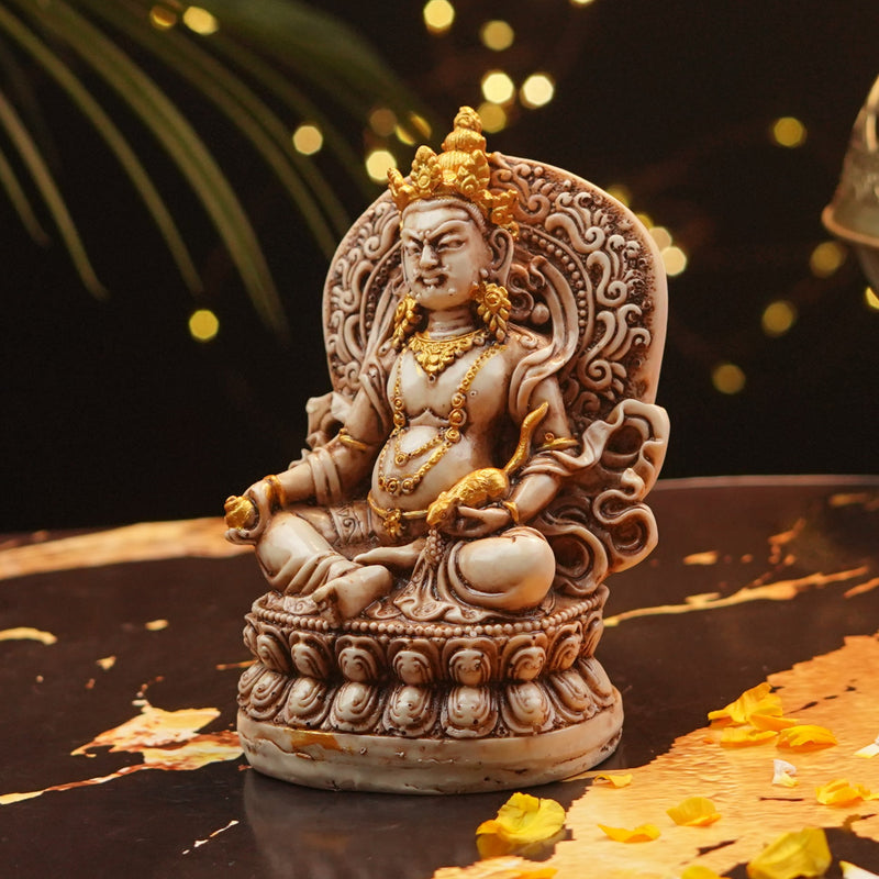 Lord Kuber Statue 4.5" | Kubera, The God of Wealth | 300g