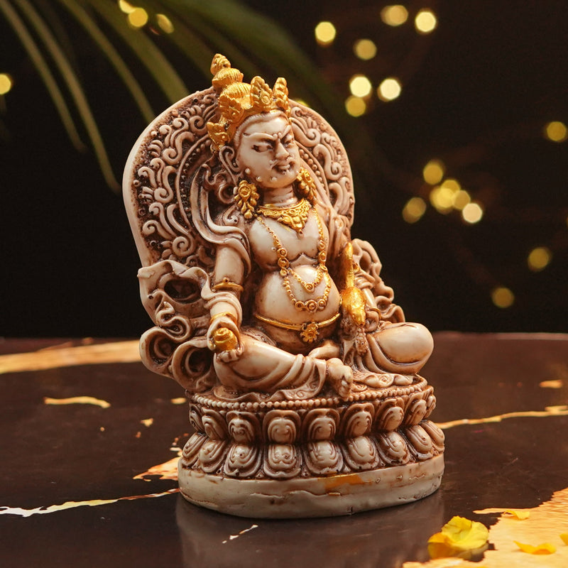 Lord Kuber Statue 4.5" | Kubera, The God of Wealth | 300g