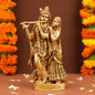 Beautiful Brass Radha Krishna Idol (8.5 Inch) | 1.5kg