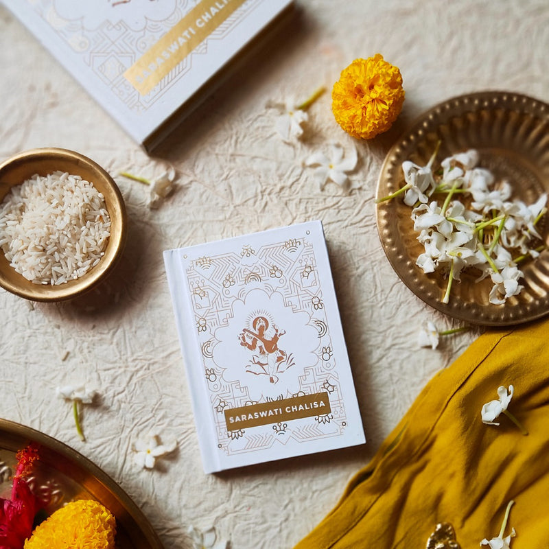 Saraswati Chalisa - Premium Edition in a Gift Case