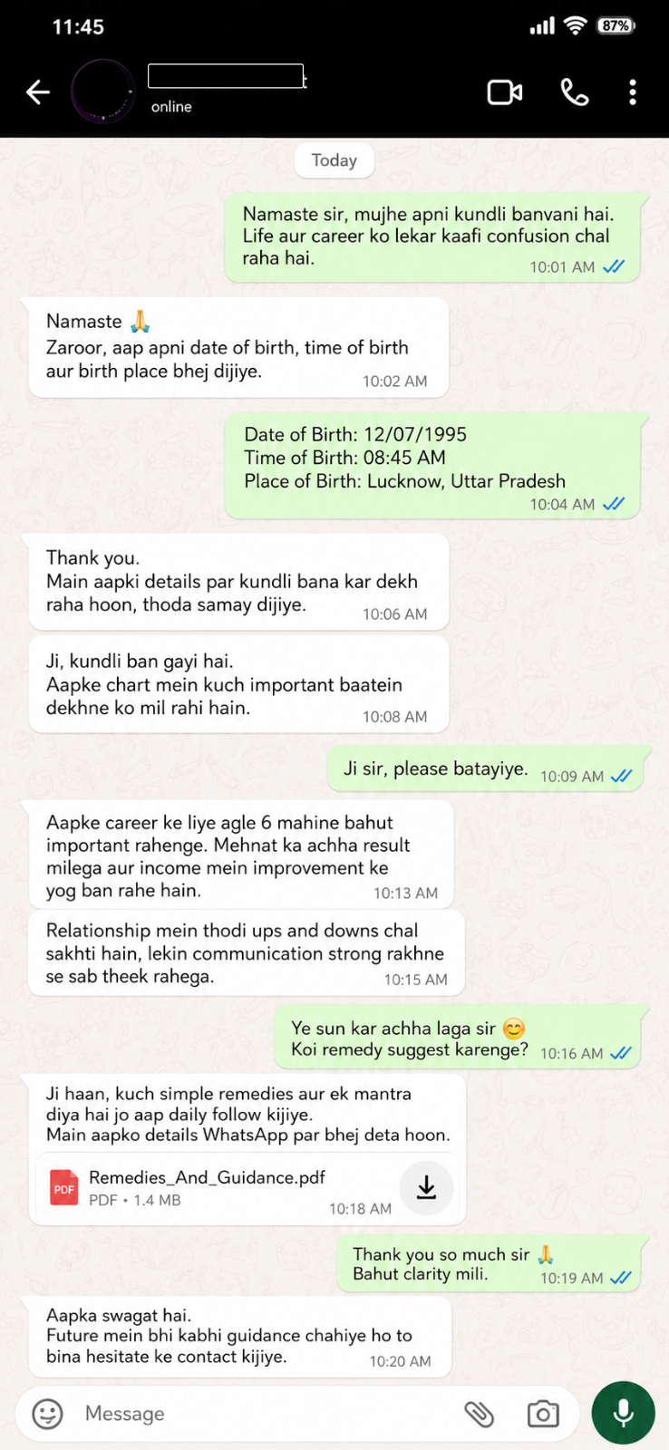 Customer review 2