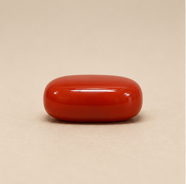 Natural Red Coral Stone image