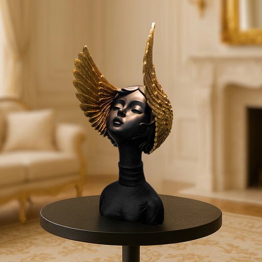 Winged Lady Showpiece Statue