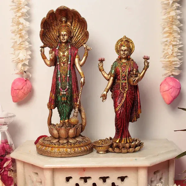 Shri Vishnu & Mata Lakshmi ji Murti premium
