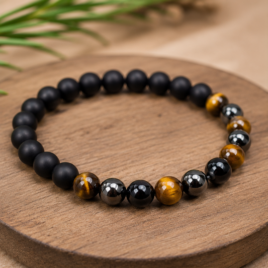 Powerful Healing Bracelet – Natural Crystal Bracelet for Positive Energy, Balance & Everyday Wellness